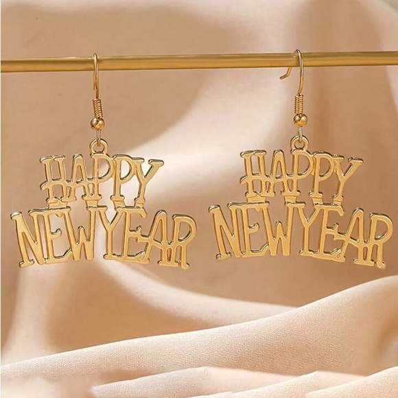 New Years  Earrings - Picture 1 of 1